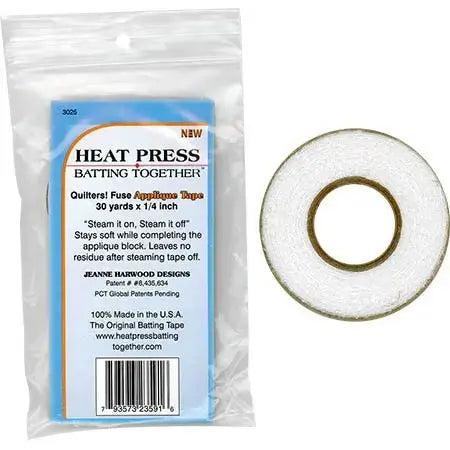 How to Use Heat Press Applique Tape: A Steam-On, Steam-Off Guide for Quilters
