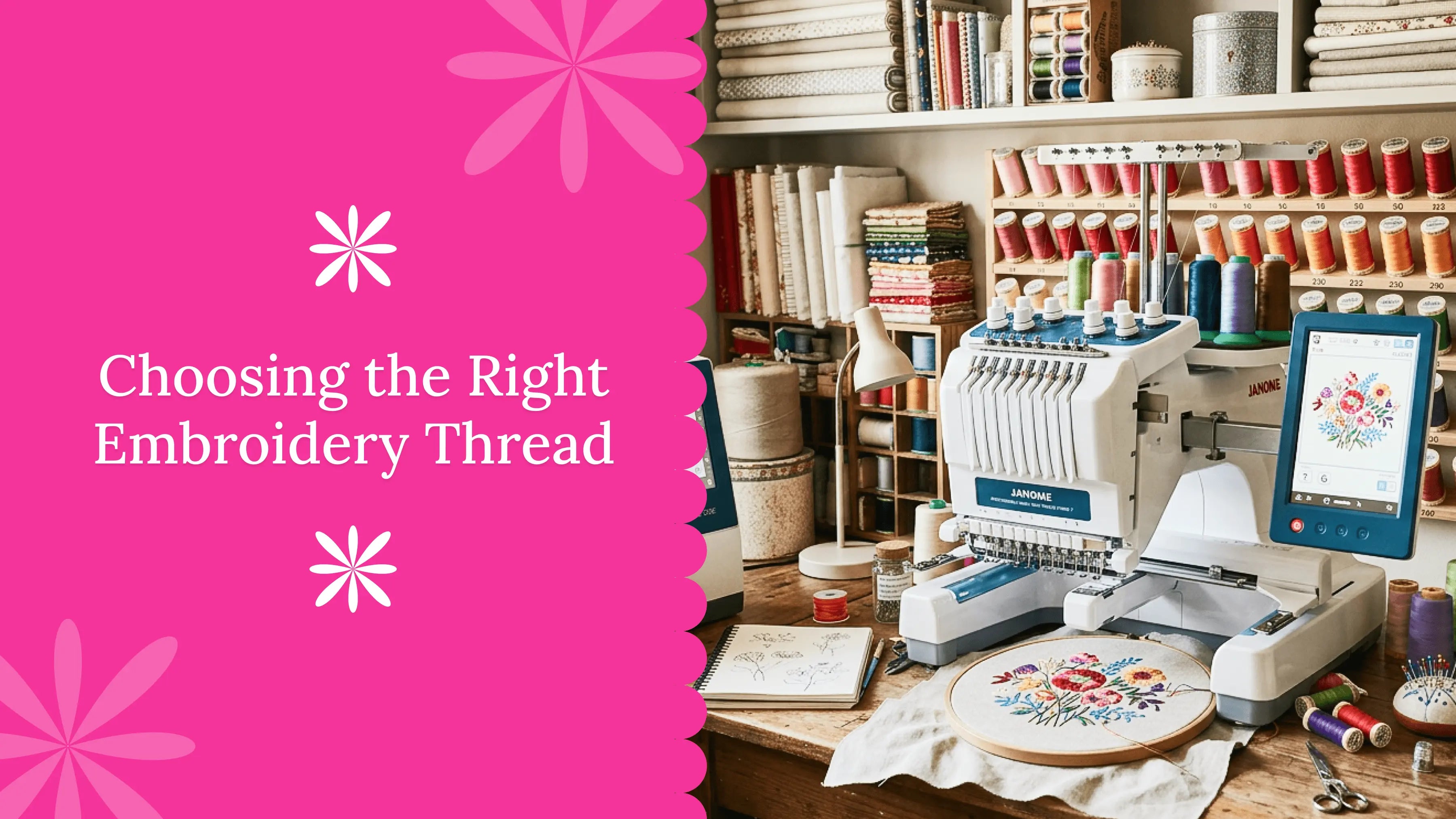How to Choose the Right Embroidery Thread for Every Project