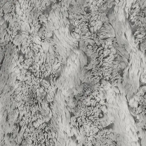 Sewing with Luxe Cuddle Wild Rabbit in Silver Lining: Rustic Texture for Quilts and Scarves