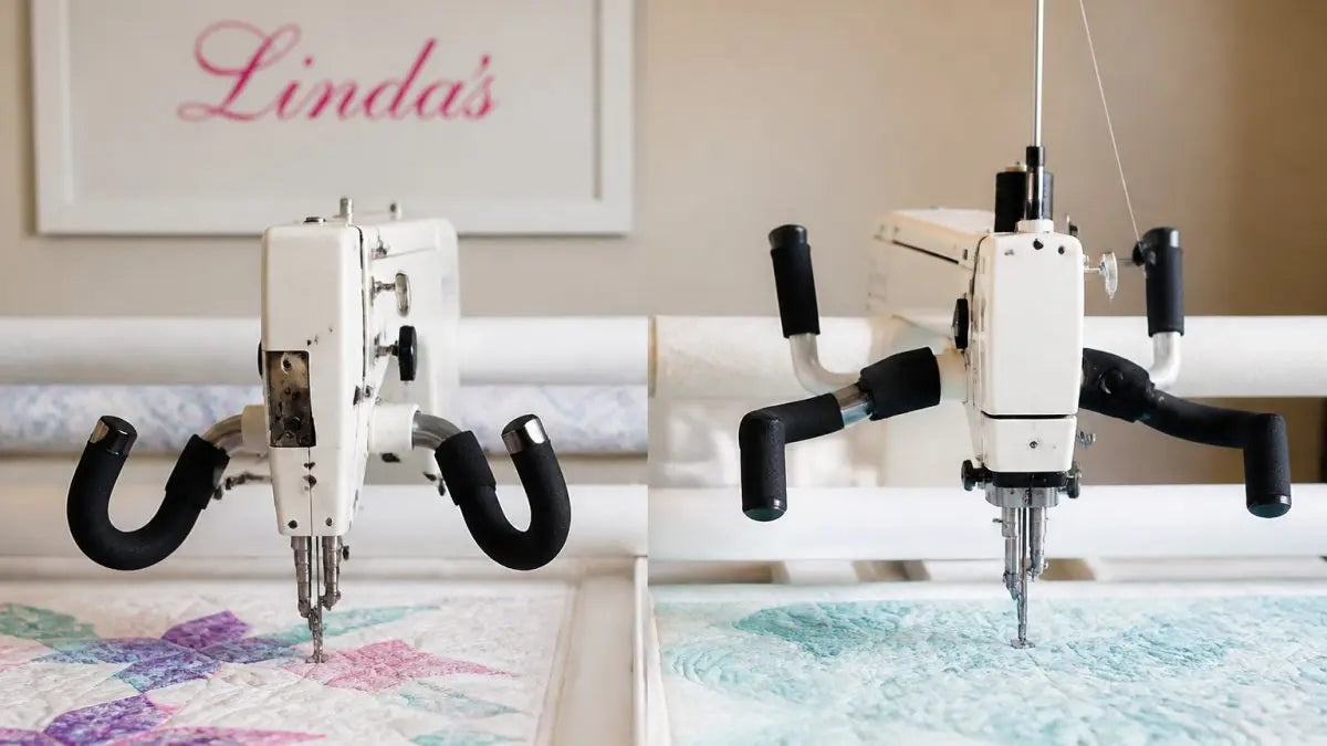 Longarm Machine Manual vs Regulated Mode