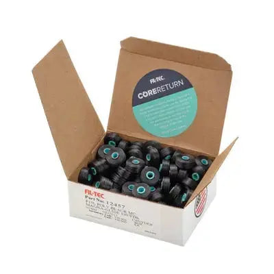 Black Magna-Glide Classic #60 Pre-Wound Bobbins plastic core longarm quilting production