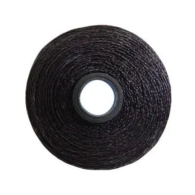 11001 Black Magna-Glide Delights Bobbin Jar pre-wound black bobbins M size dark quilt production