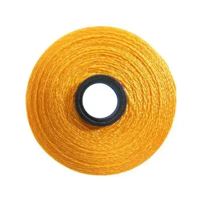 Fil-Tec Magna-Glide Delights Bright Gold Pre-Wound Bobbin Jar M Style longarm quilting vivid saturated gold