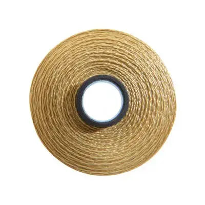 Fil-Tec Magna-Glide Delights Cleopatra Pre-Wound Bobbin Jar M Style longarm quilting golden warm tan