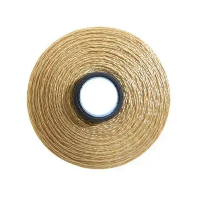 Fil-Tec Magna-Glide Delights Sand Pre-Wound Bobbin Jar M Style longarm quilting sandy tan