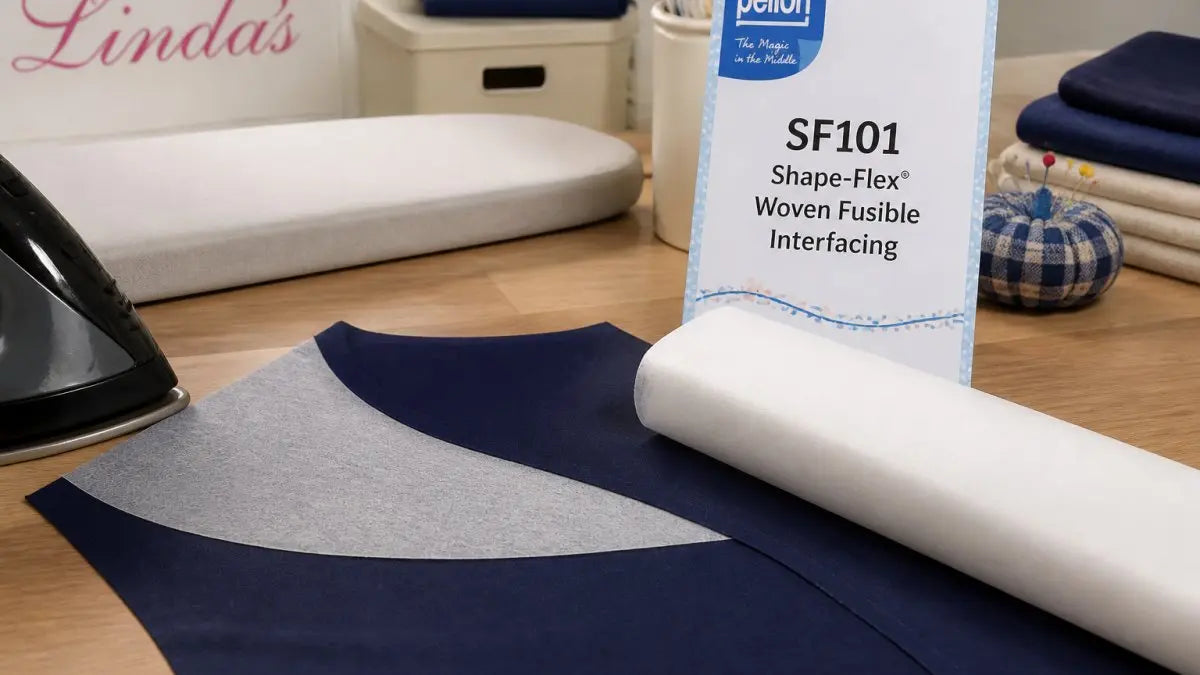 Pellon SF101 Review: Woven Fusible Interfacing Guide