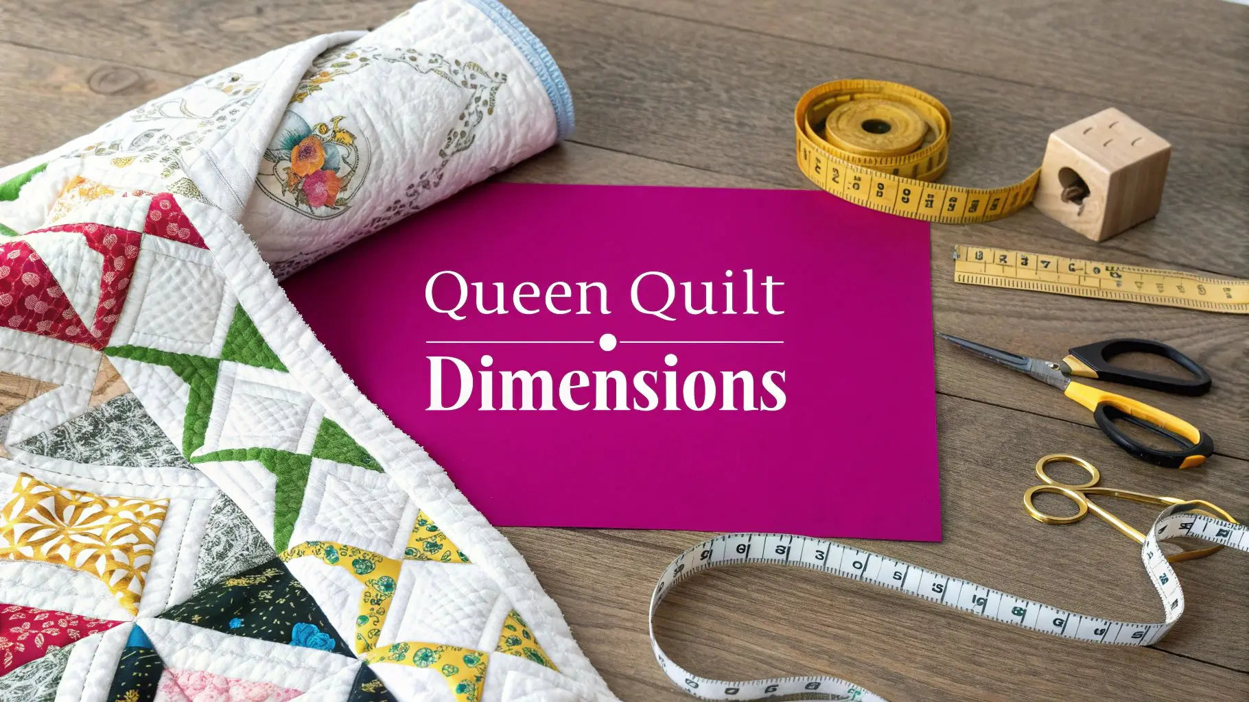 A Quilter's Guide to Queen Size Quilt Dimensions