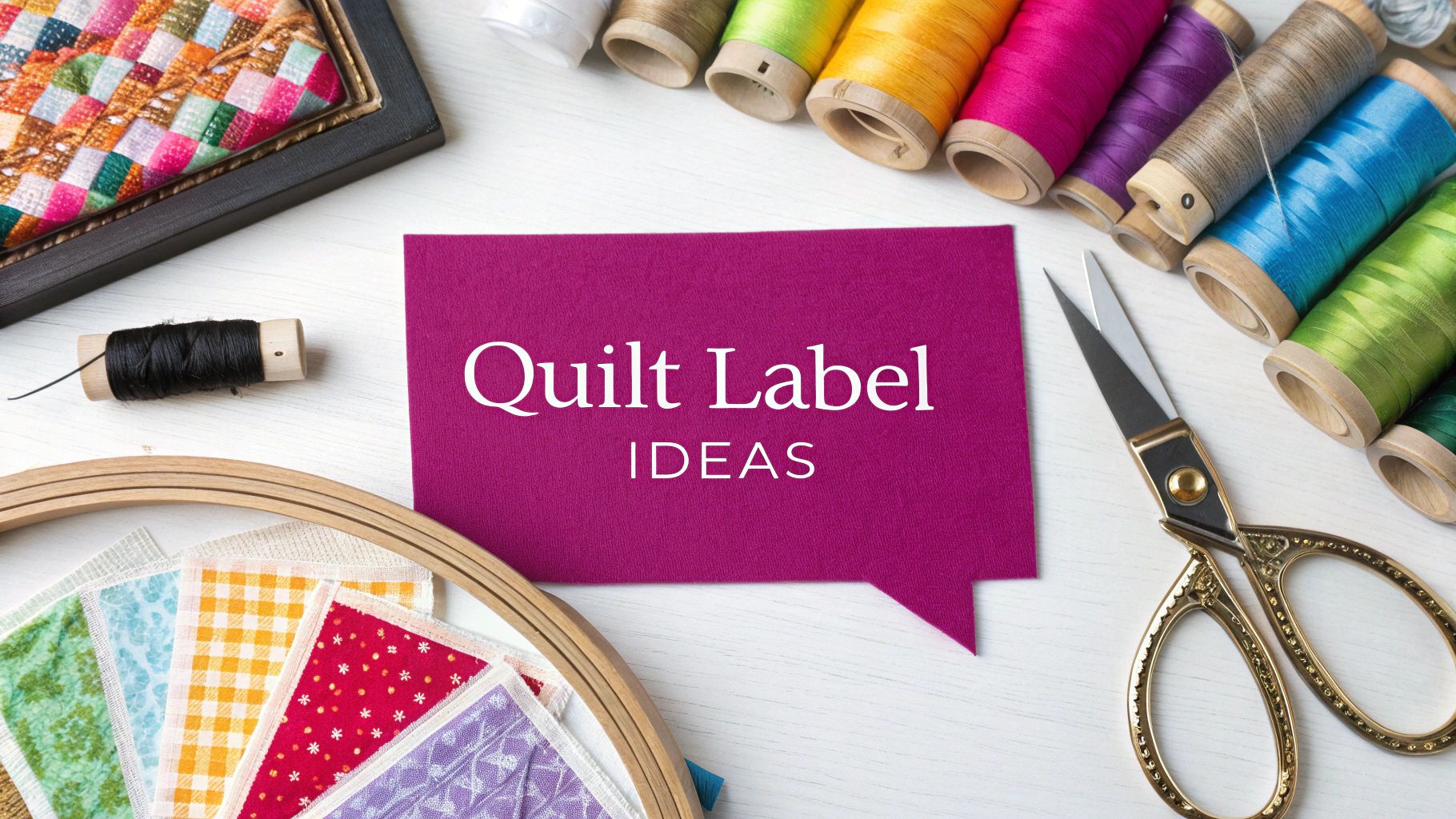 8 Essential Quilt Label Ideas to Elevate Your Heirlooms