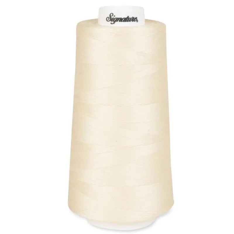 003 Parchment Signature Cotton Thread 50wt warm neutral tan beige longarm quilting
