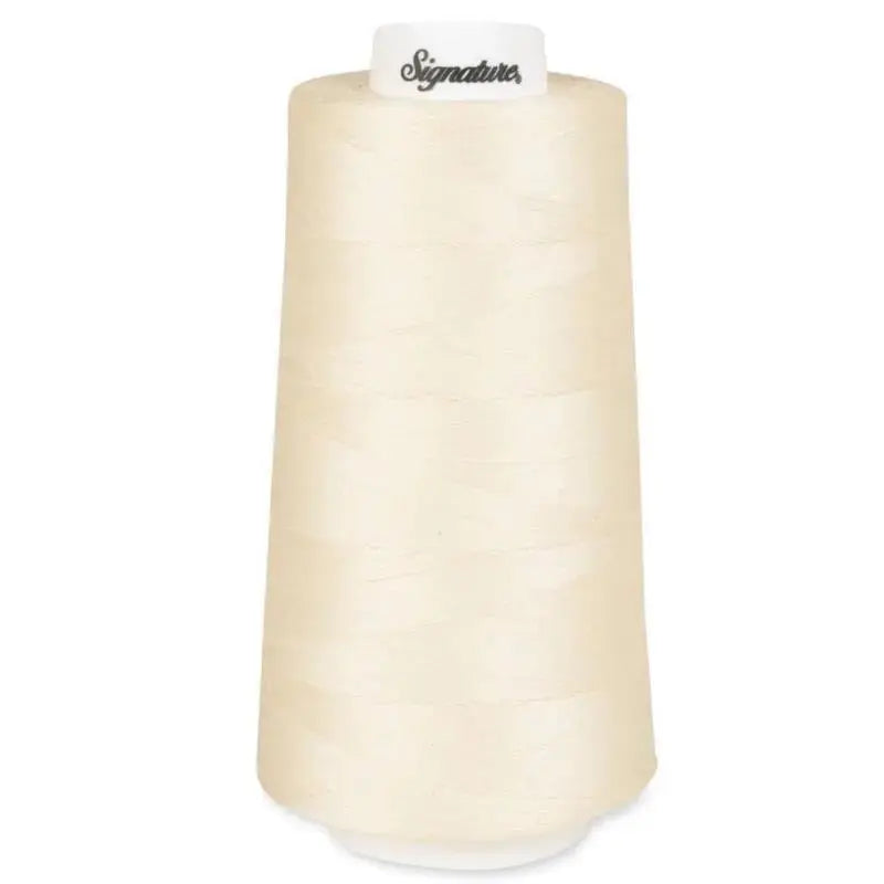 003 Parchment Signature Cotton Thread 50wt warm neutral tan beige longarm quilting