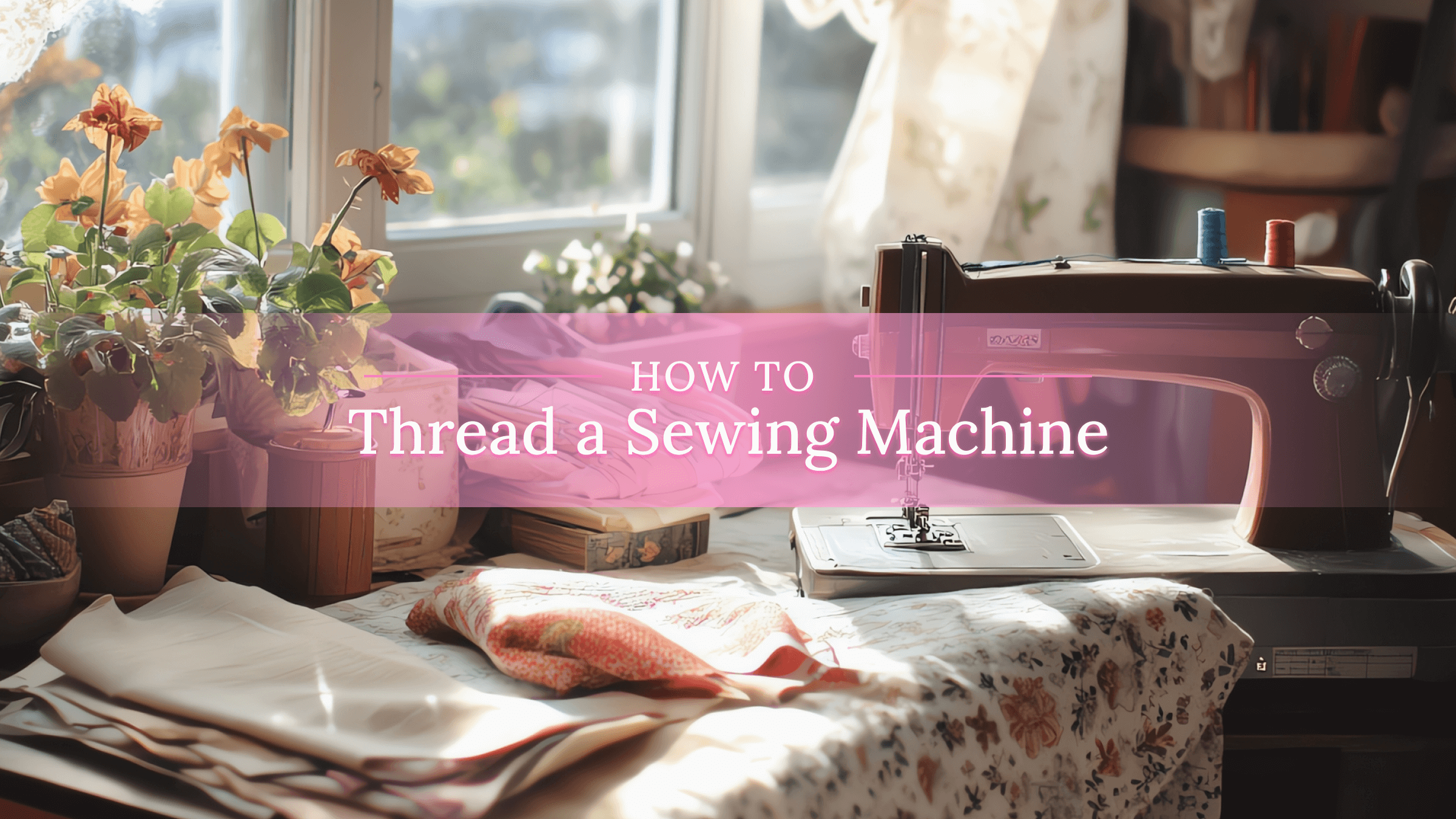 Sewing Machine Thread Guide for Perfect Stitches