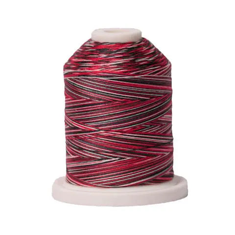 002 Holiday Signature Cotton Variegated Thread Mini Spool - 40WT American & Efird Signature