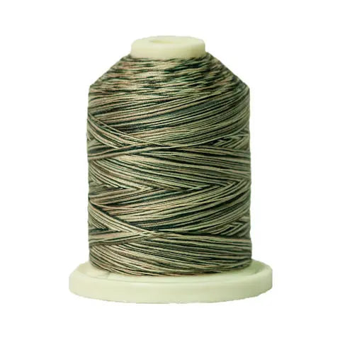 004 Green House Signature Cotton Variegated Thread Mini Spool - 40WT American & Efird Signature