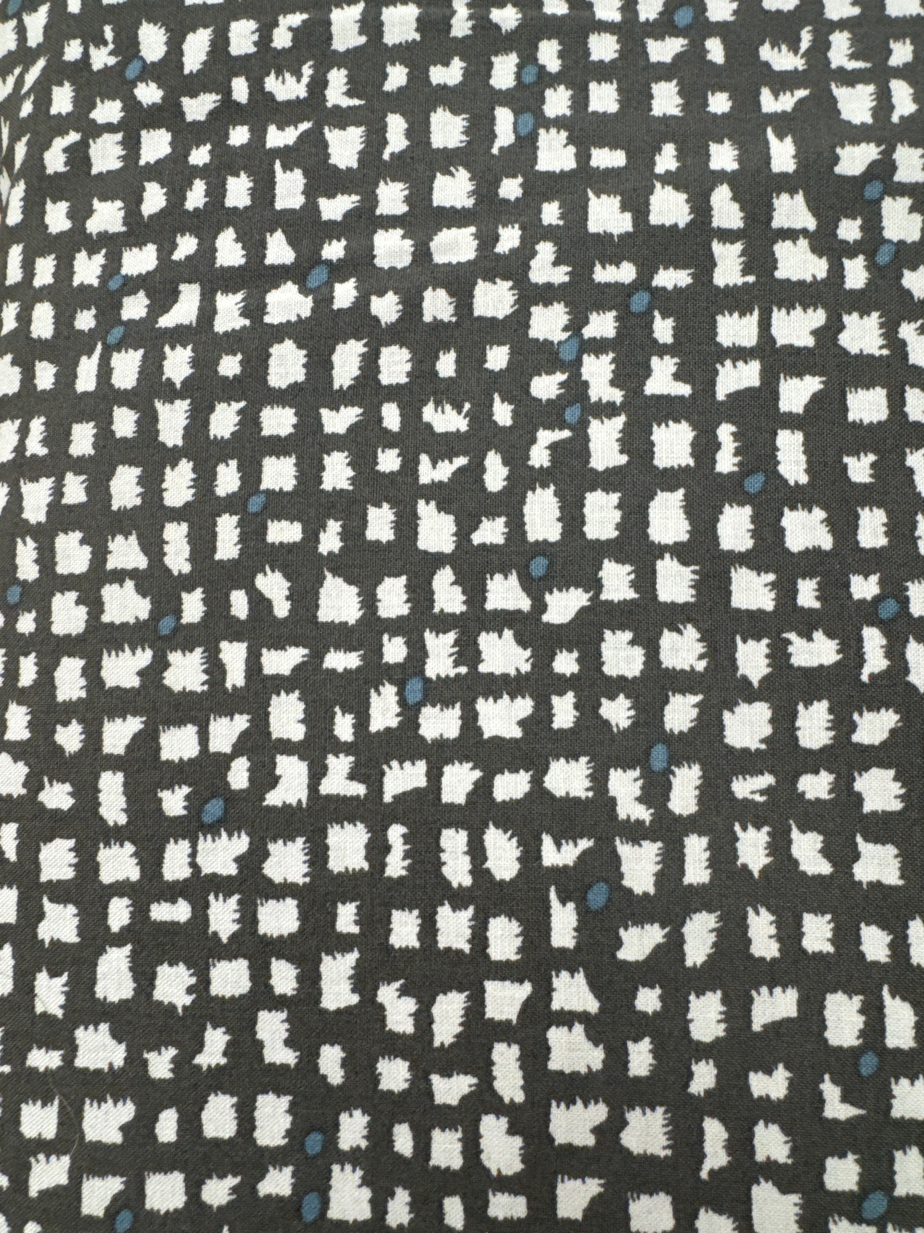 Color Rhythm Grey Abstract blender quilting fabric