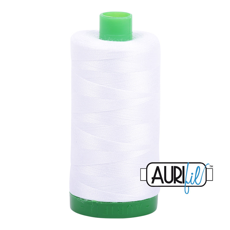 Aurifil 2024 40wt cotton quilting thread 1000m spool