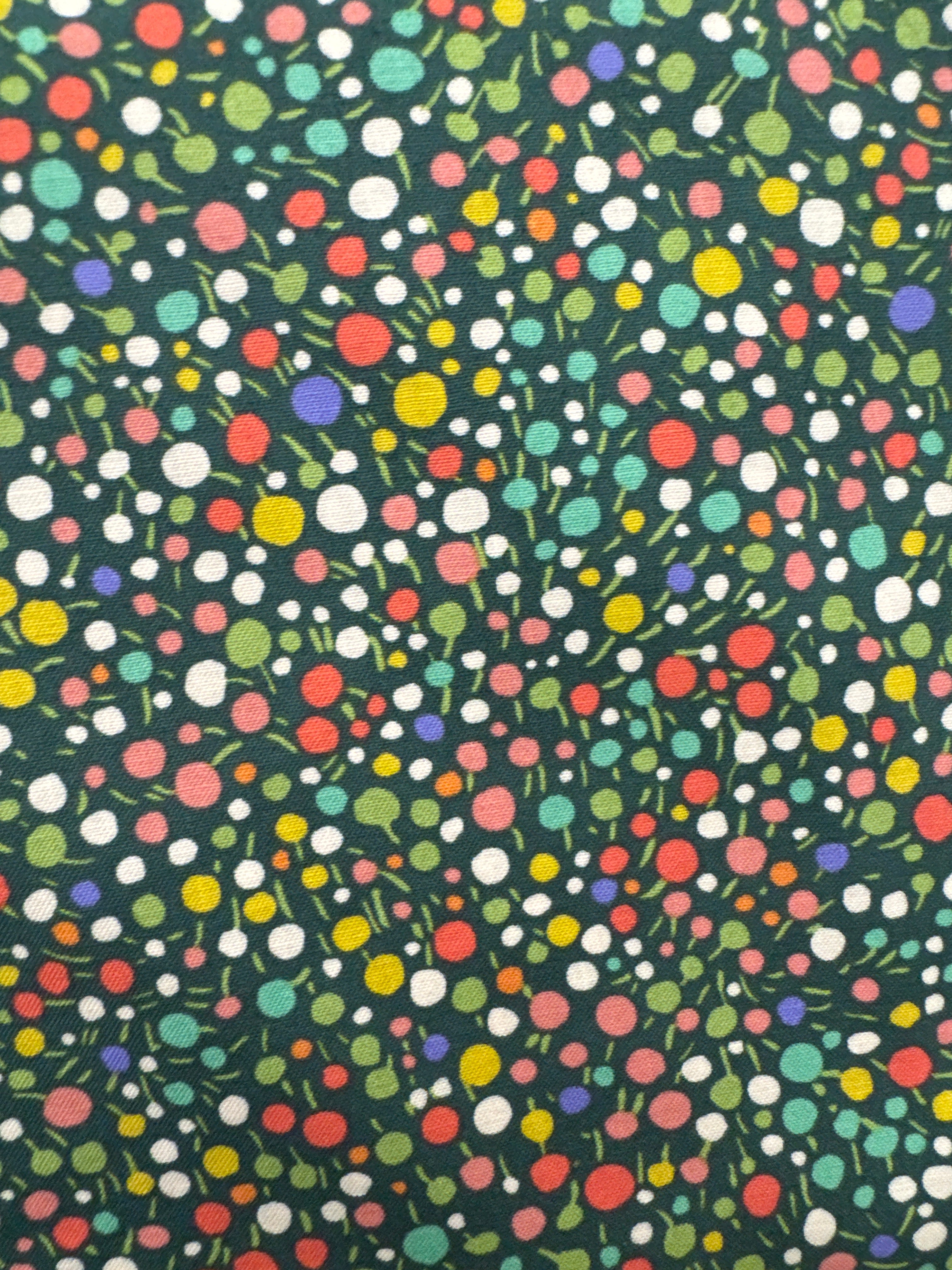 Parterre Poppy Field Multi floral quilting fabric by Free Spirit
