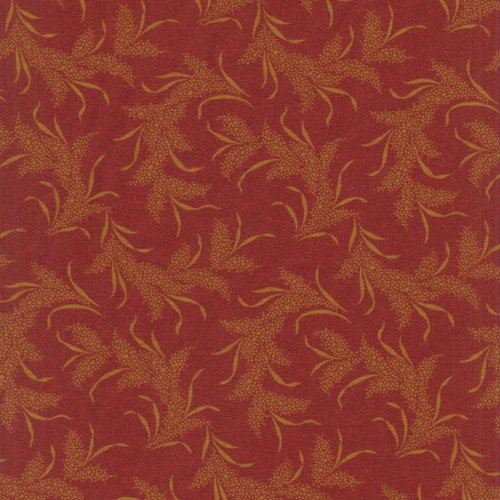 Marcus Fabrics Grasslands Flannel red wheat cotton flannel