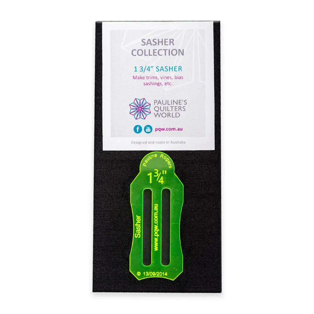 1 3/4" Sasher - Linda's Electric Quilters