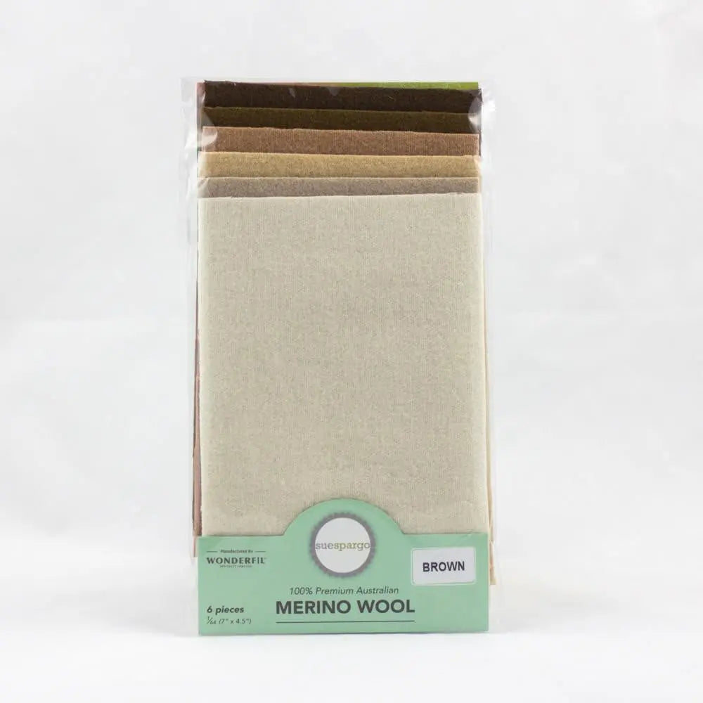 1/64 Merino Wool Packs: Sue Spargo WonderFil USA