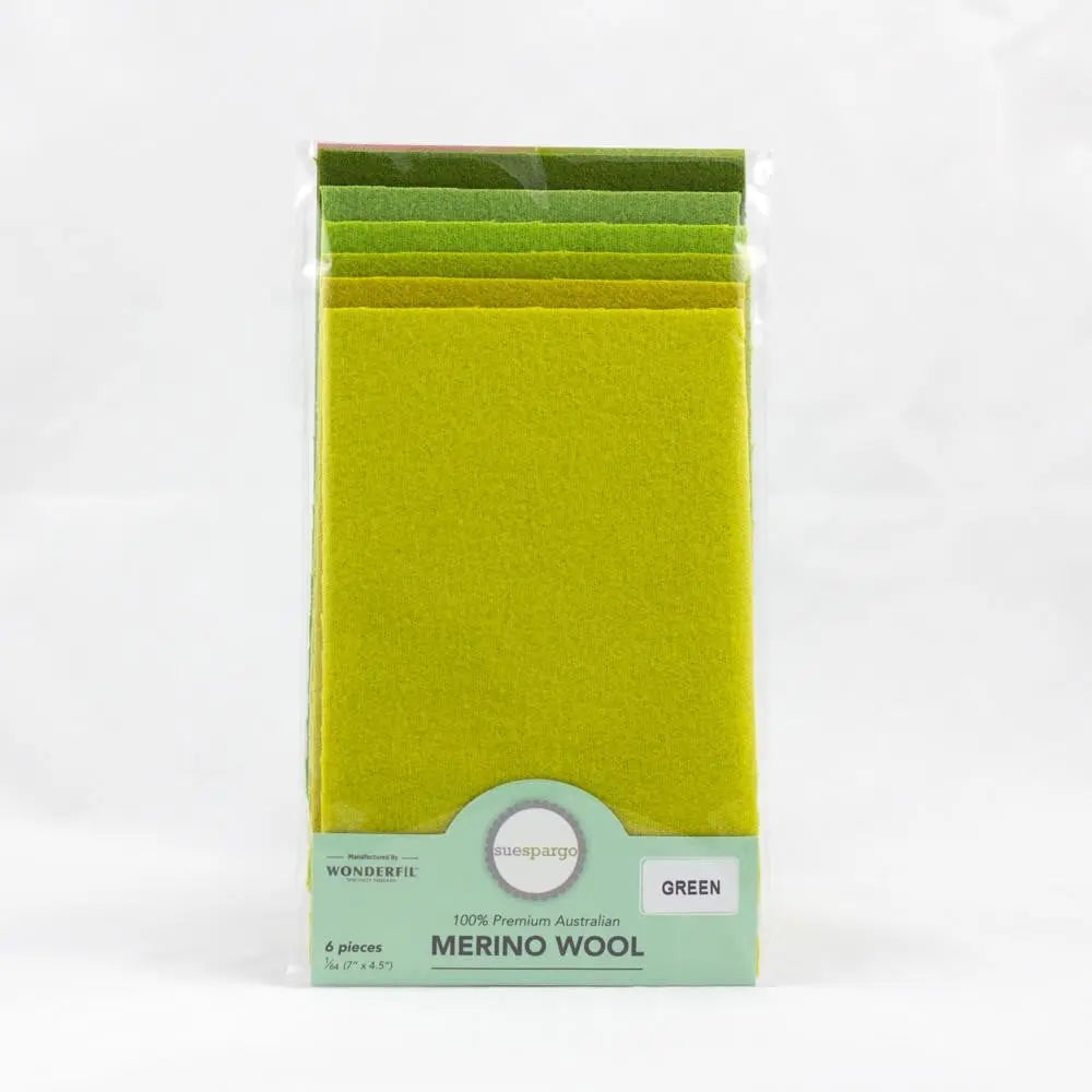 1/64 Merino Wool Packs: Sue Spargo WonderFil USA