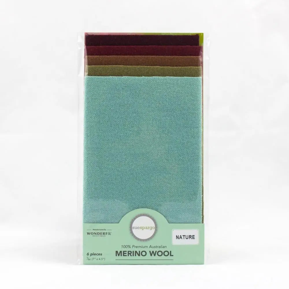 1/64 Merino Wool Packs: Sue Spargo WonderFil USA
