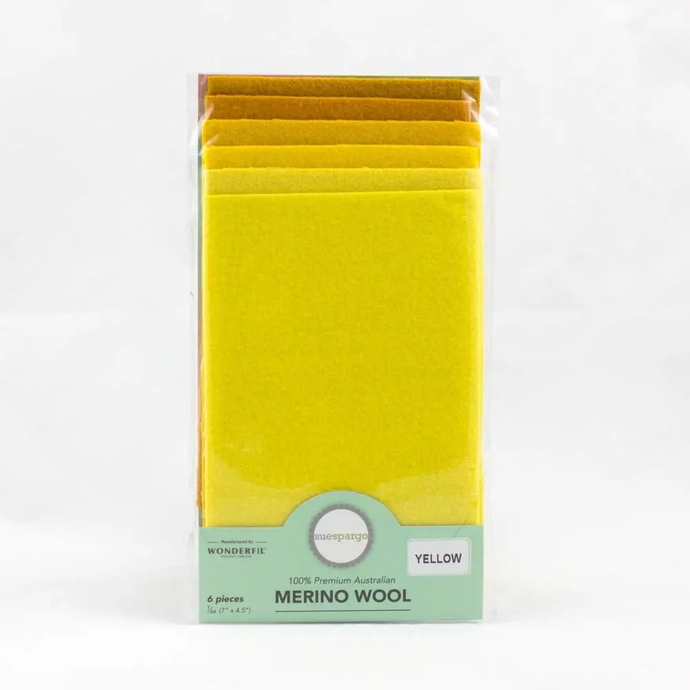 1/64 Merino Wool Packs: Sue Spargo WonderFil USA