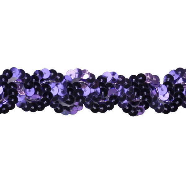 1-inch Non-Stretch Sequin Trim – 10 Yard Roll