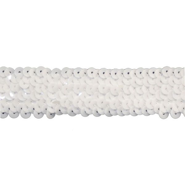 1-inch Stretch Sequin Trim – 10 Yard Roll