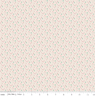 Berry and Sage Wildflowers Latte floral quilting fabric by Riley Blake