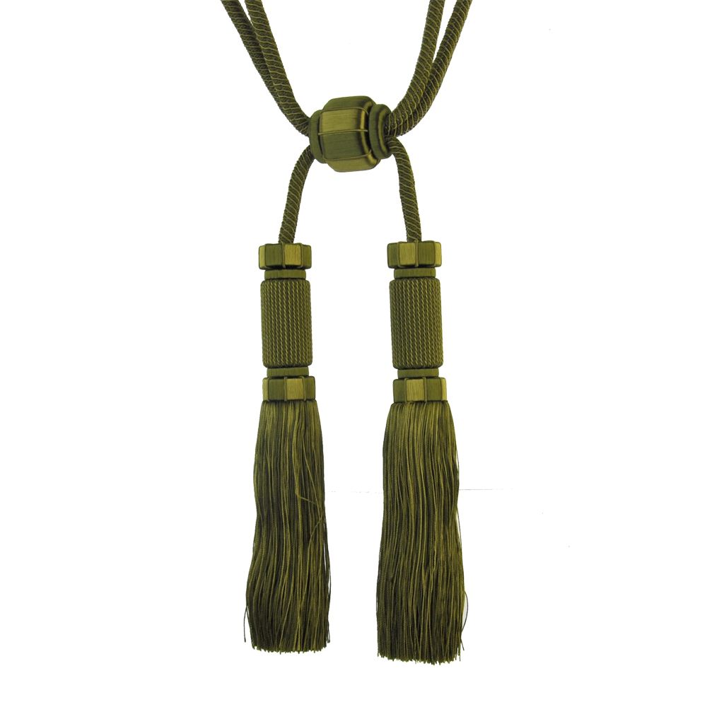 10 1/2-inch Double Tassel Tieback with 16-inch Cord | Sophisticated Elegance Collection
