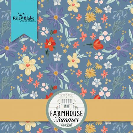 Riley Blake Farmhouse Summer 10 inch squares, 42 pieces