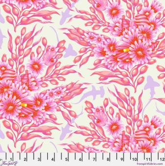 Shadow Sharks Delphine Floral Reef quilting fabric by Tula Pink for Free Spirit