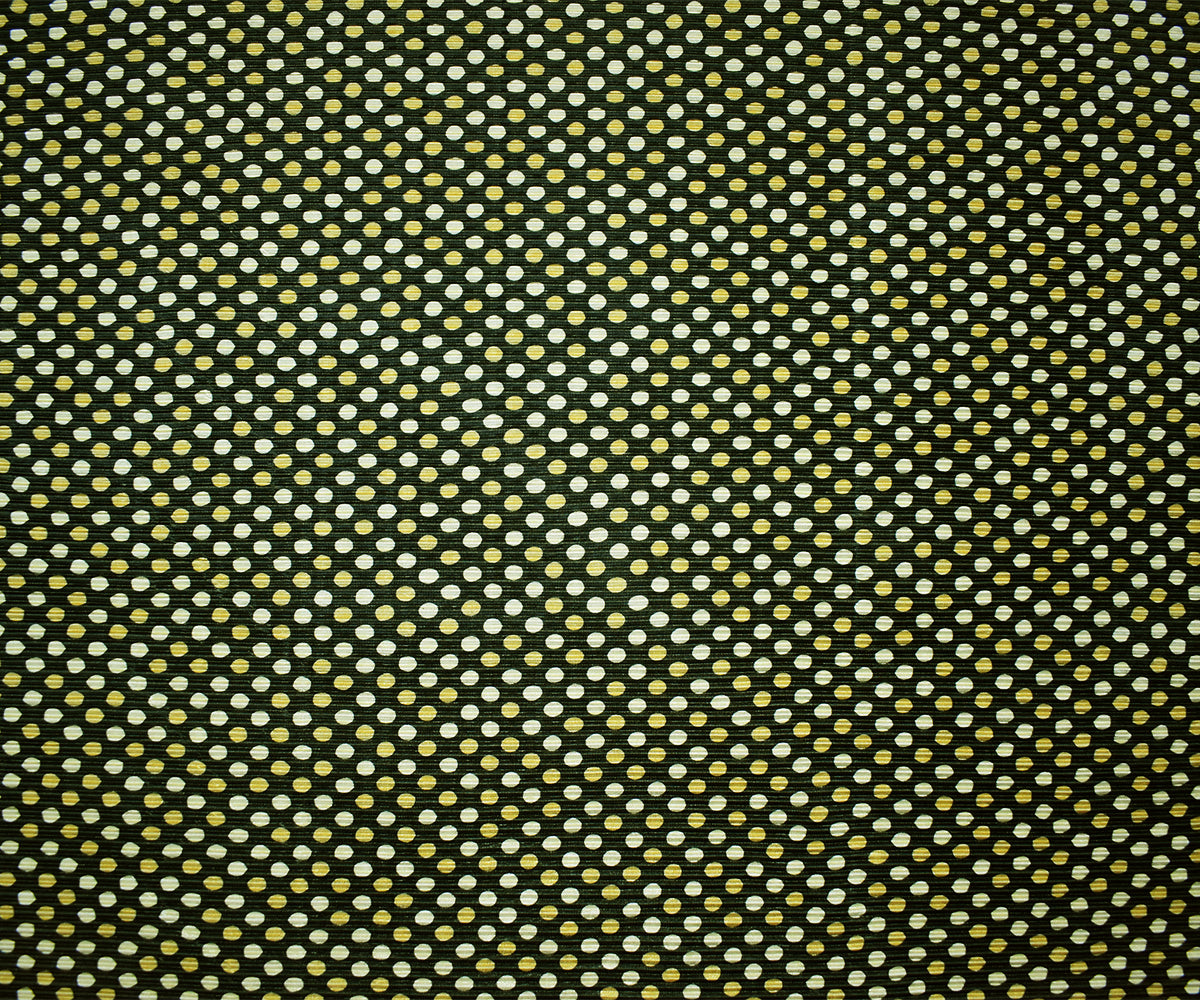 Green-Multi Poly Stretch Spandex Dot Print Pleated Interlock Knit Fabric