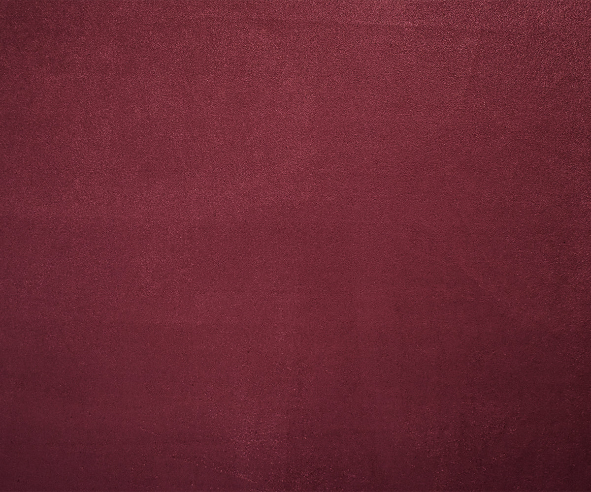 Dark Red Stretch Spandex Solid Microsuede Knit Fabric
