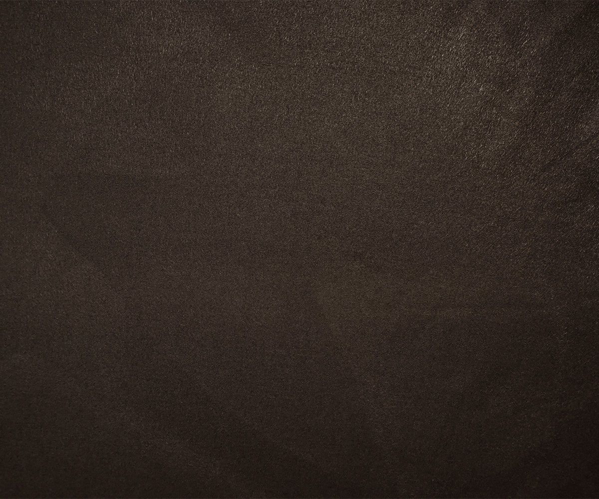 Deep Brown Stretch Spandex Solid Microsuede Knit Fabric