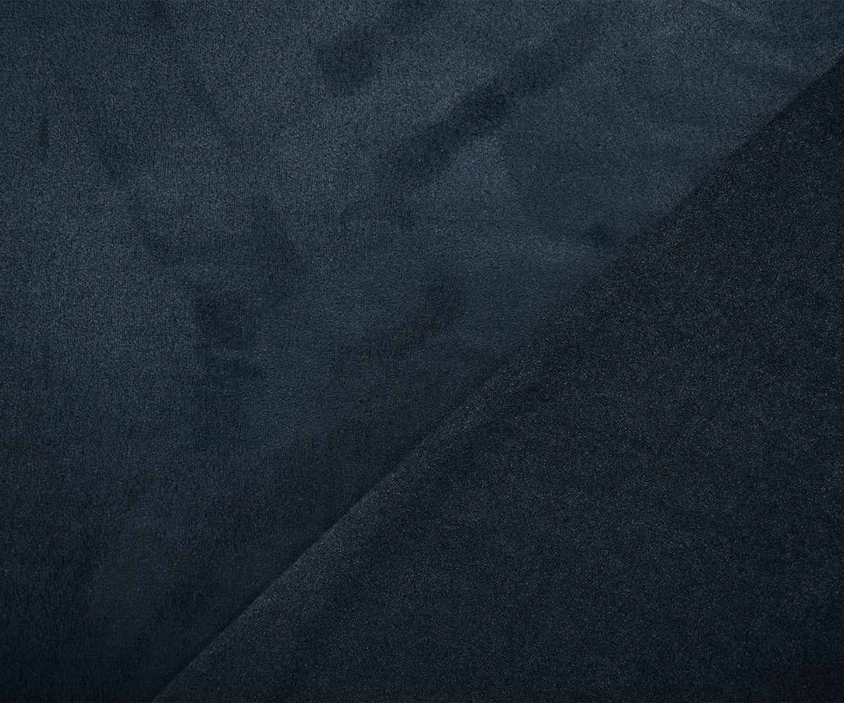 Deep Cool Gray Spandex Solid Microsuede Knit Fabric