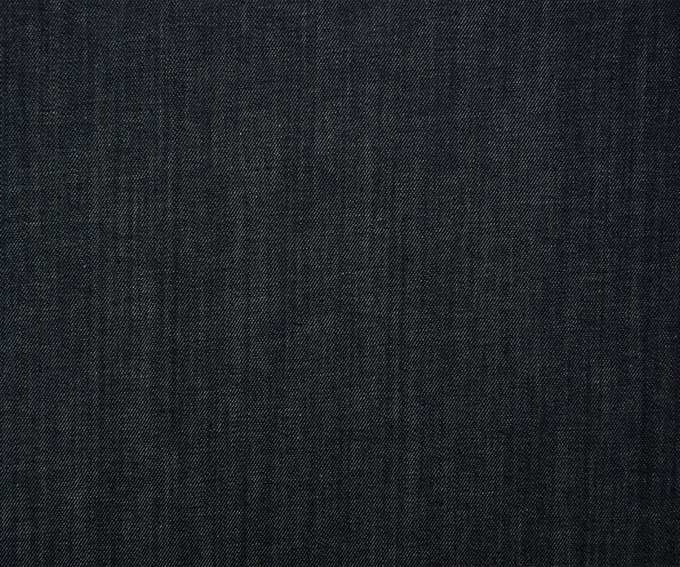 Navy 12 oz. Famous Denim Co. Cotton Blend Stretch Denim Twill Woven Fabric