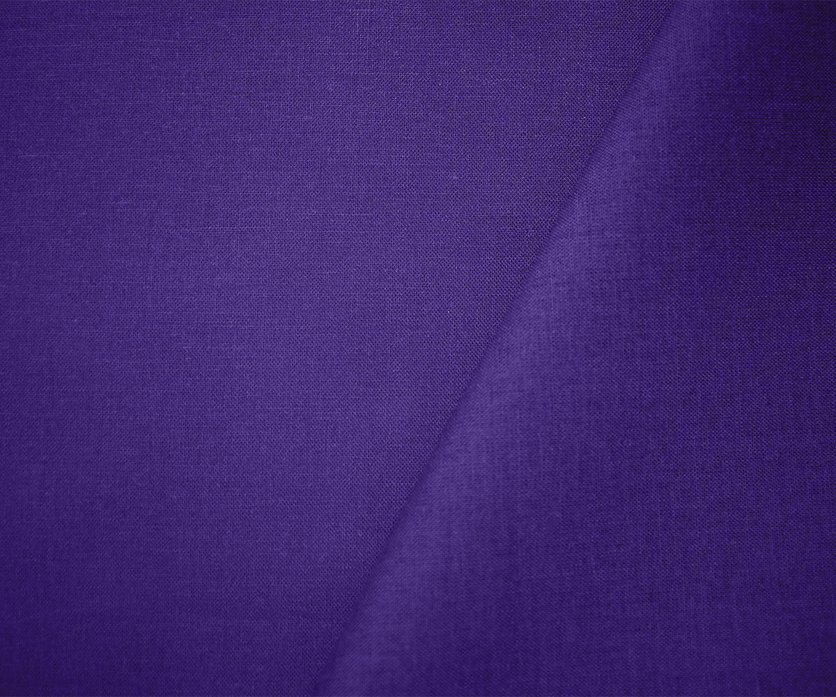Purple Cotton Solid Quality Quilting Woven Fabric
