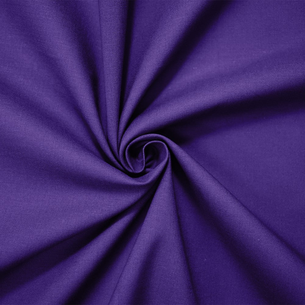 Purple Cotton Solid Quality Quilting Woven Fabric