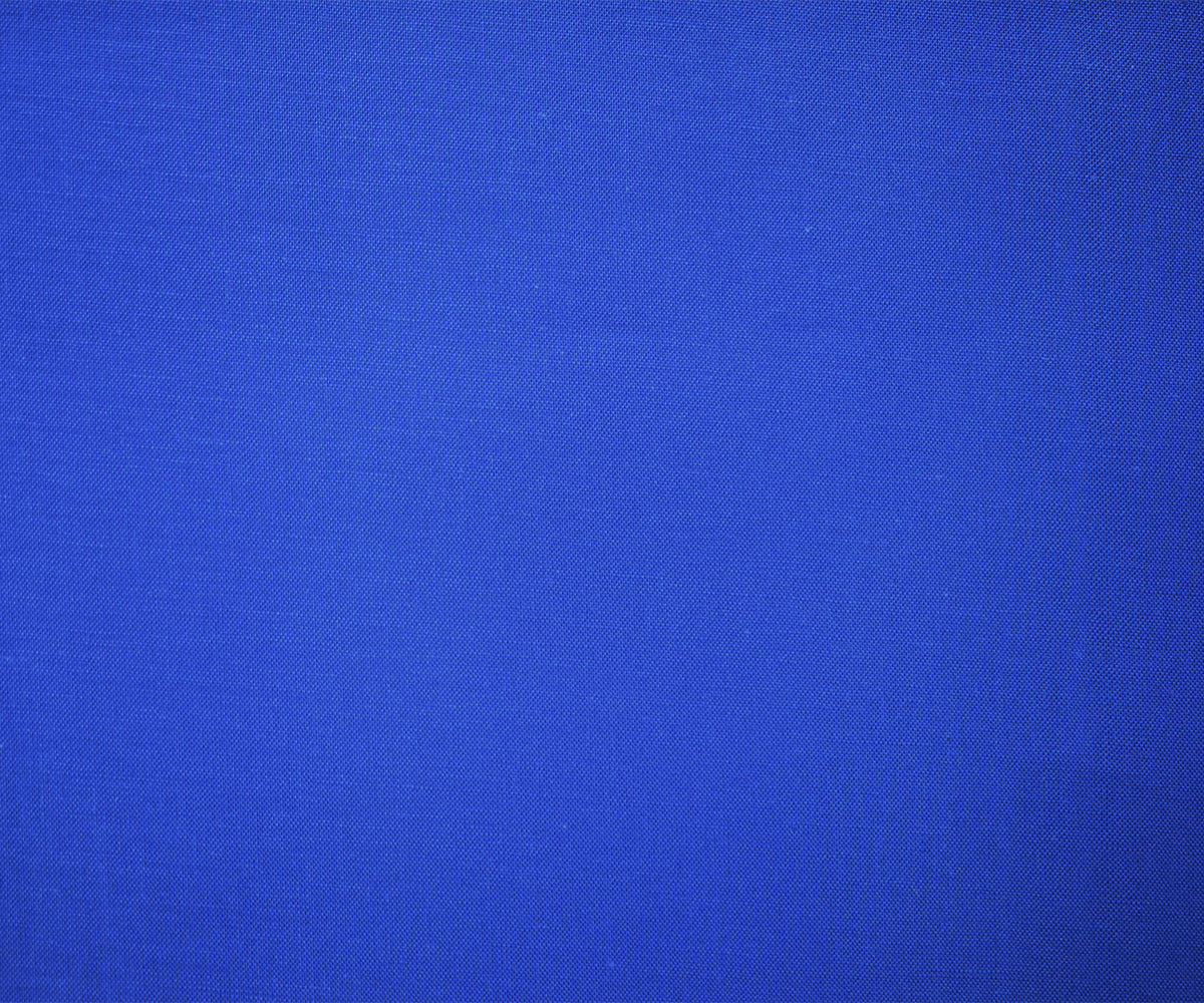 Royal Blue Cotton Solid Quality Quilting Woven Fabric