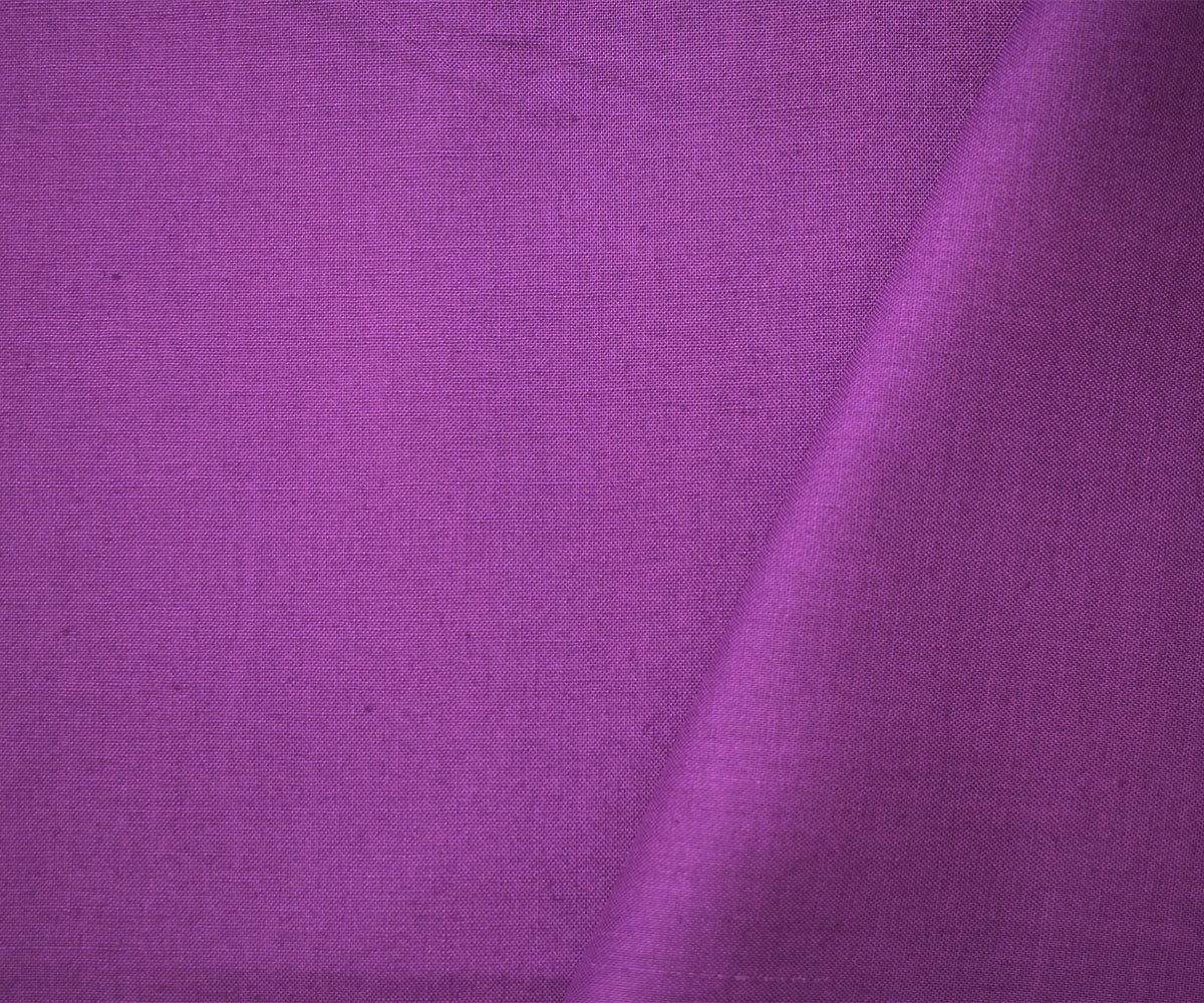 Violet Purple Cotton Solid Quality Quilting Woven Fabric