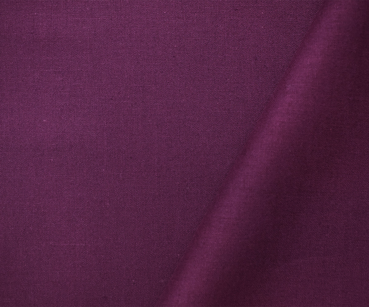 Purple Cotton Solid Quality Quilting Woven Fabric