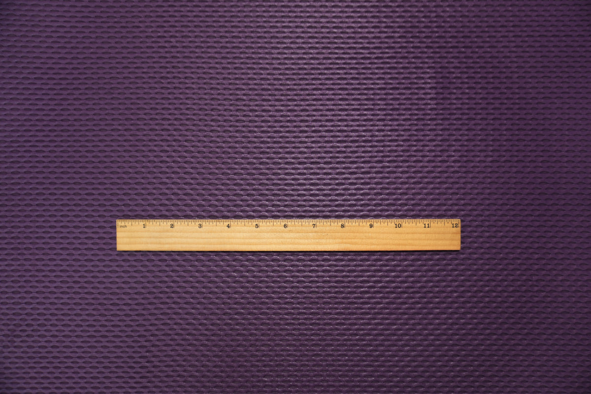 Dark Purple Famous Maker Nylon Spandex 3D Mesh Knit Yoga Fabric