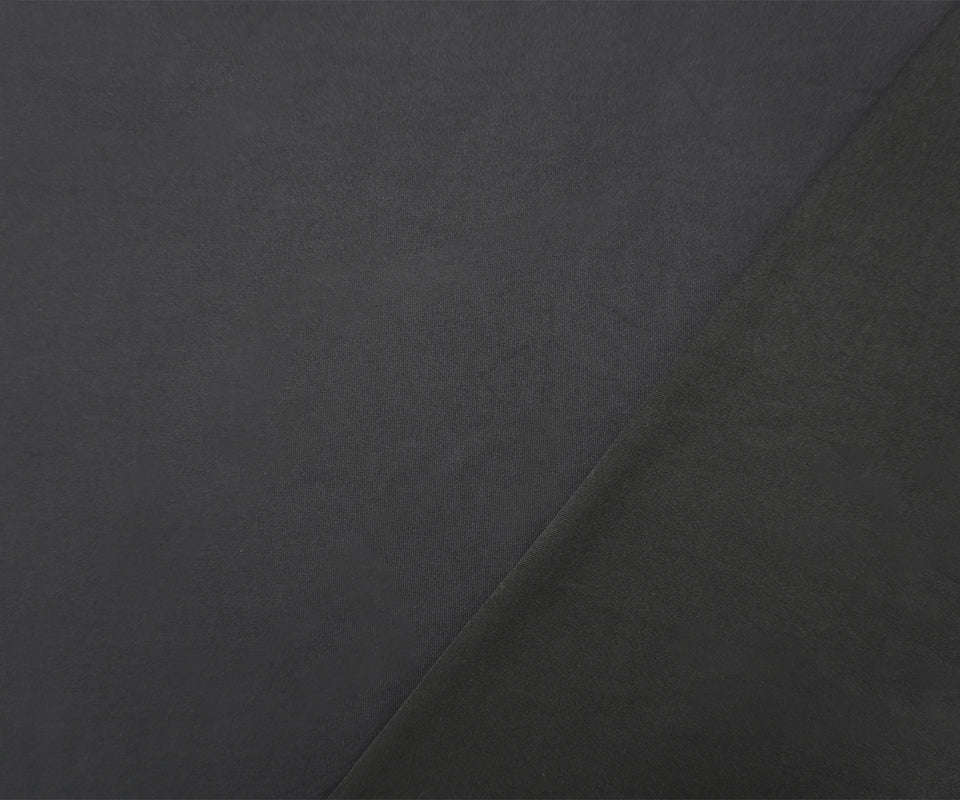 Gray Famous Maker Nylon Spandex Solid Tricot Knit Yoga Fabric