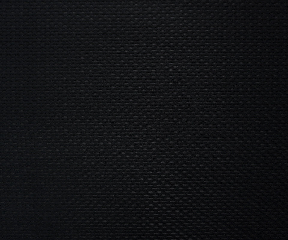 Black Famous Maker Nylon Spandex 3D Mesh Knit Yoga Fabric