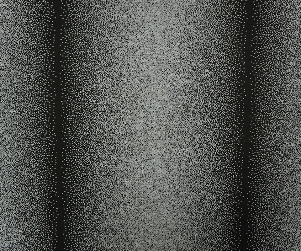 Black Famous Maker Nylon Spandex Dot Jacquard Double Knit Fabric