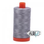 Aurifil 2605 Grey 50wt cotton thread 1300m spool