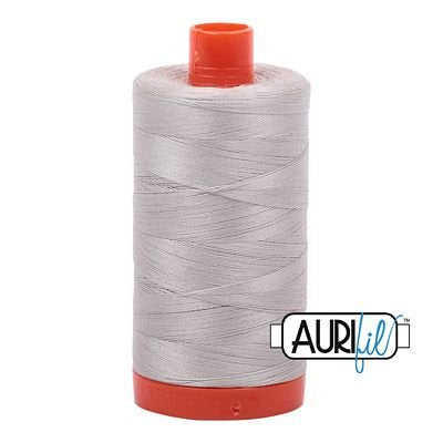 Aurifil 6724 Moonshine 50wt cotton quilting thread 1300m spool
