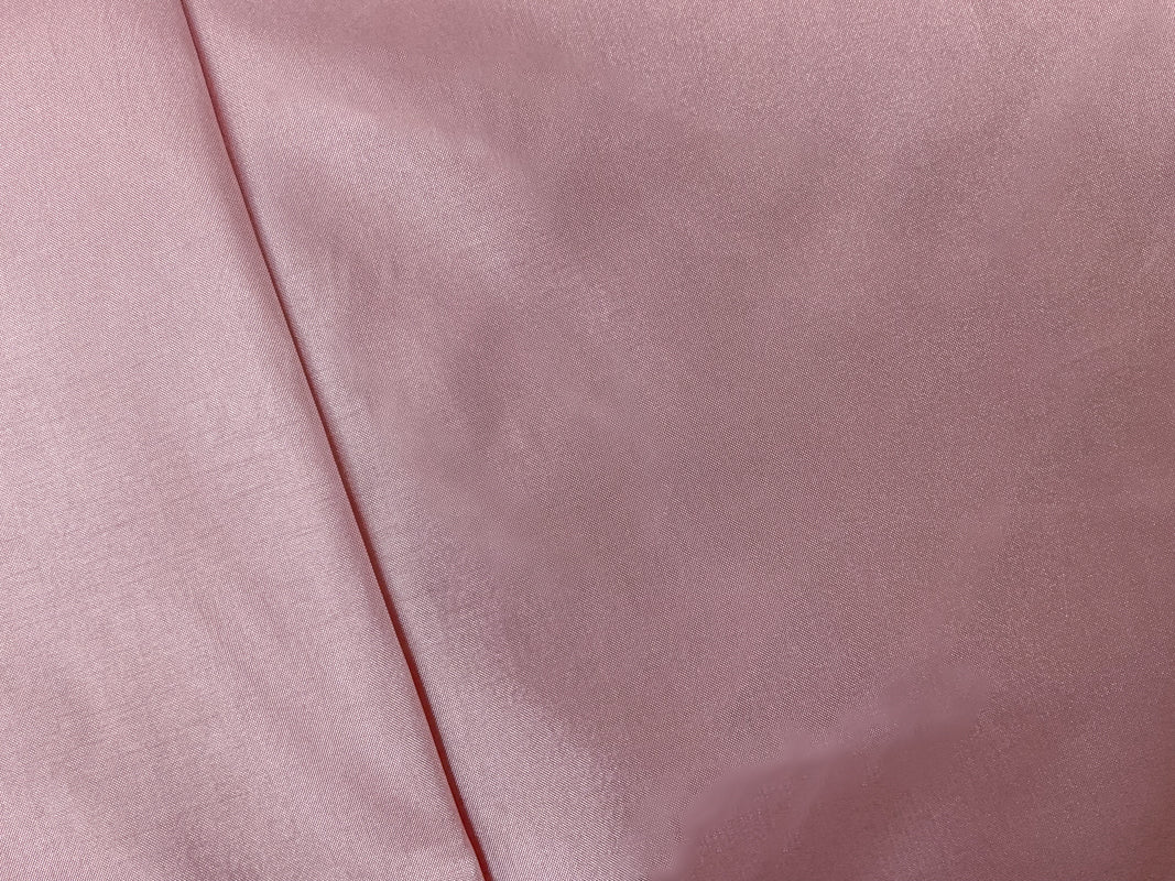 Pink Poly China Silk Solid Lining Woven Fabric
