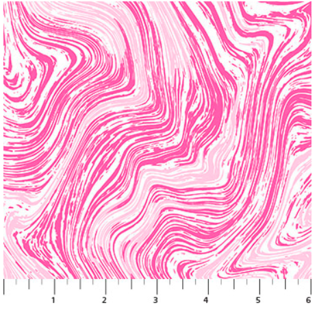 Northcott Patrick Lose Good Together Marble Pink quilting fabric